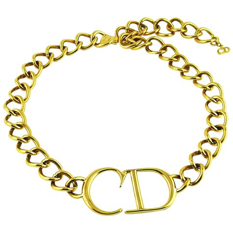 dior cd necklace|cd christian dior necklace.